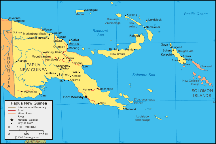 Port Moresby plan